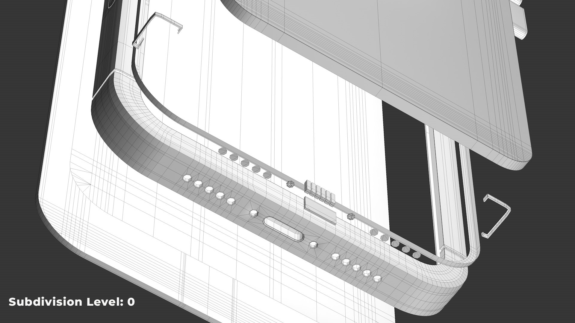 Apple iPhone 17 Pro Max 3D Model Silver