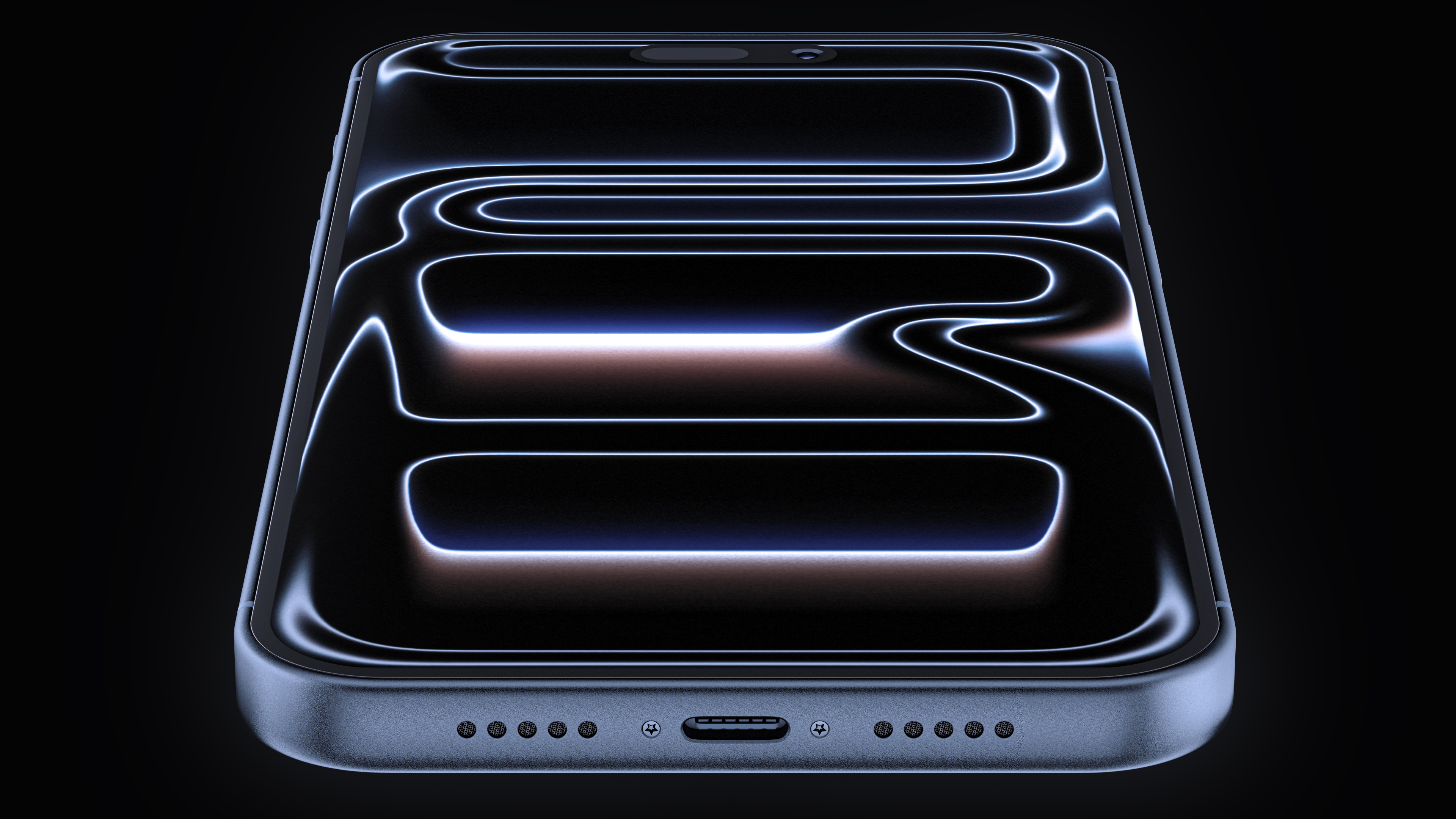 Apple iPhone 17 Pro Max 3D Model Deep Blue