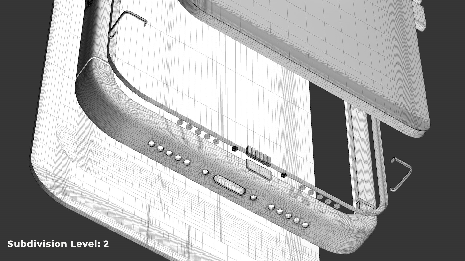 Apple iPhone 17 Pro Max 3D Model Deep Blue