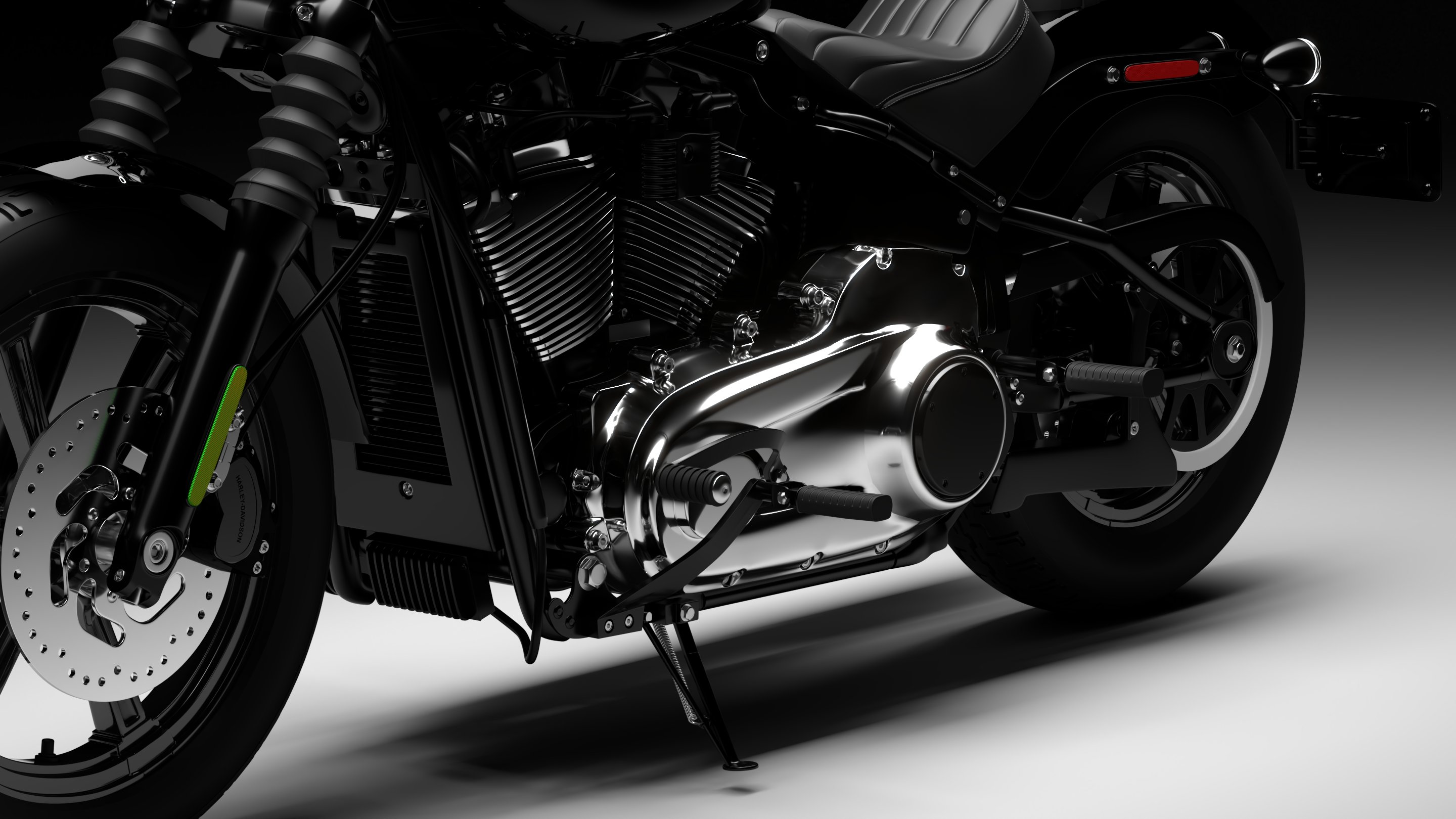 Harley Davidson Street Bob 2026 3D Model Collection (All Color)