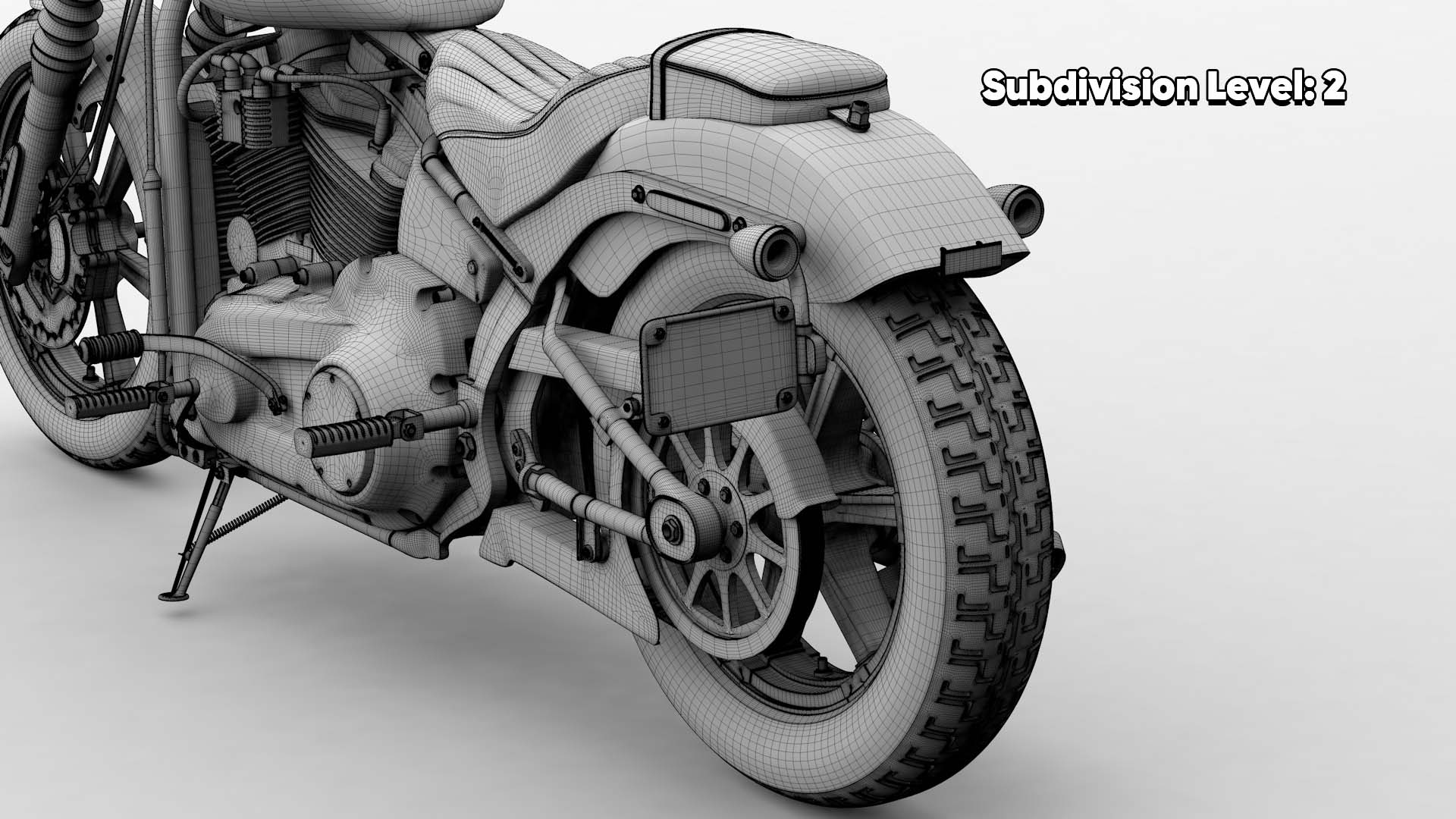 Harley Davidson Street Bob 2026 3D Model Collection (All Color)