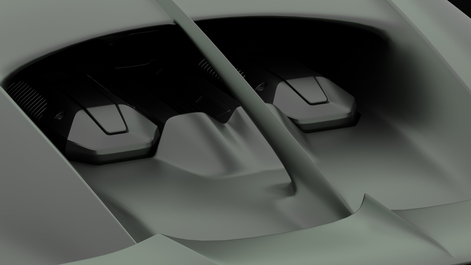 Bugatti Chiron Sport 3D Model Matte