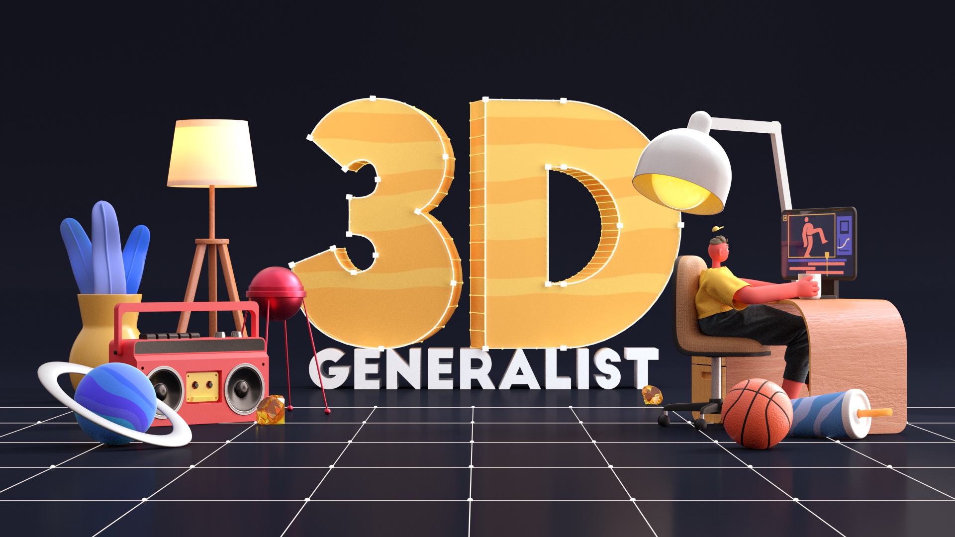 Başlangıçtan ileri Seviyeye 3D Model Yapma Kursu